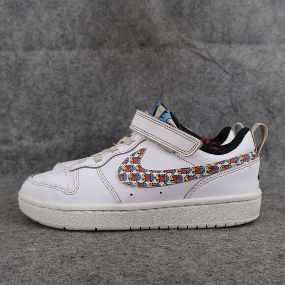 Nike Shoes Kids 2 Sneaker Court Borough Low 2 SE PS Happy Hoops Easy On Athletic - Picture 4 of 13